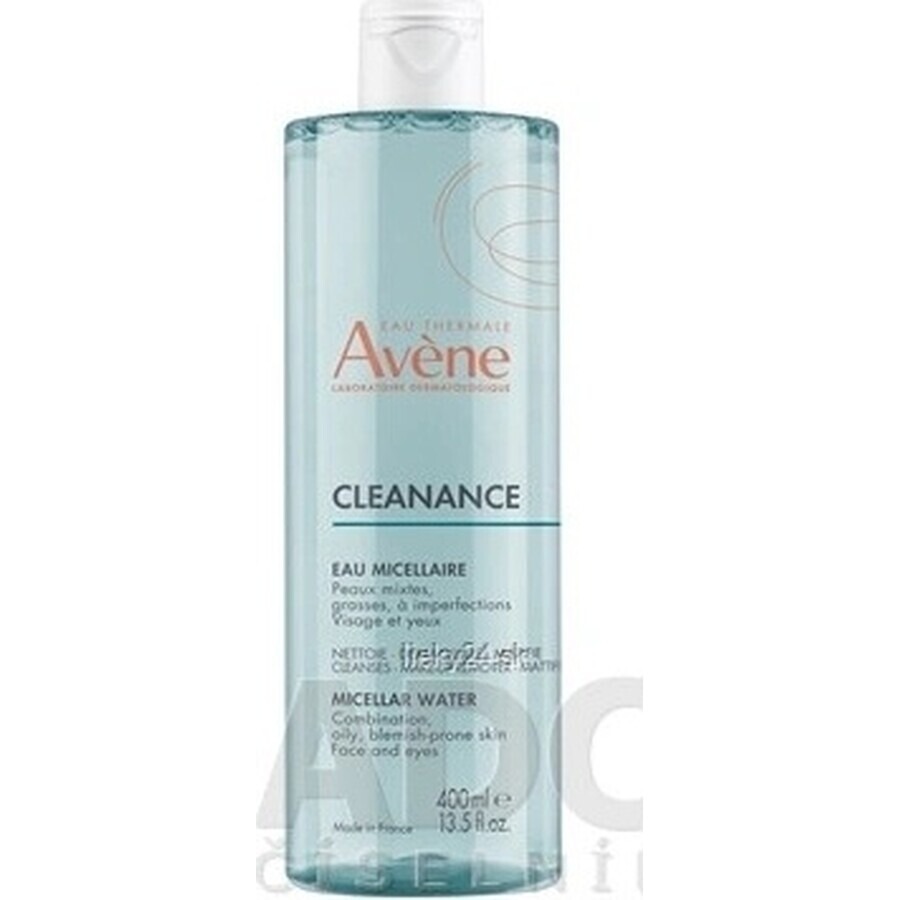 Avene Cleanance Agua Micelar 400 ml 1×400 ml, agua micelar