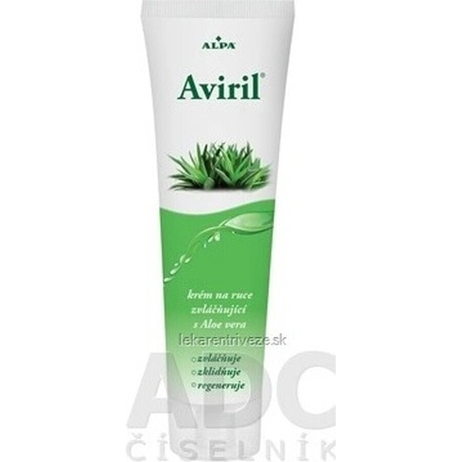 AVIRIL HAND CREAM WITH ALOE VERA 1x100 ml, hand cream