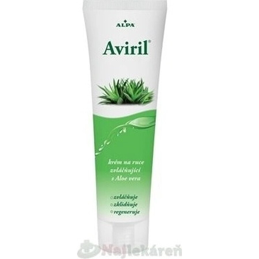 AVIRIL HAND CREAM WITH ALOE VERA 1x100 ml, hand cream