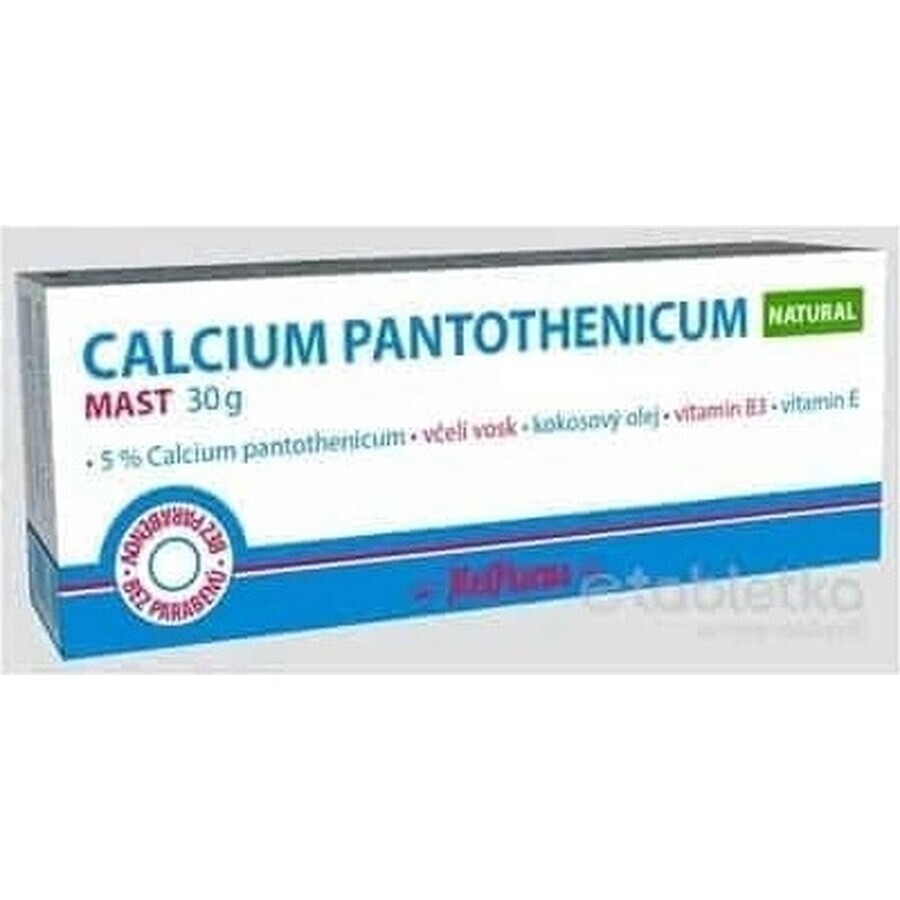 MedPharma CALCIUM PANTOTHENICUM Natürlich 1×30 g, Salbe