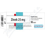 GENERICA Zinc 25 mg 1×90 tbl