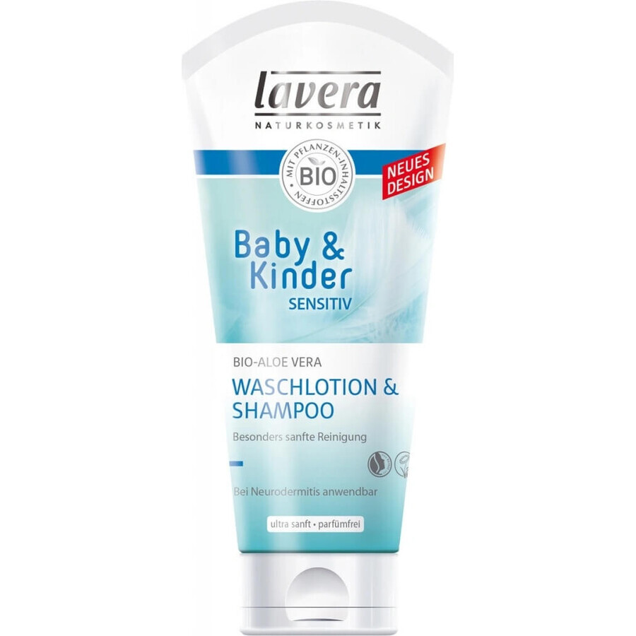 Lavera Champú Cabello y Cuerpo para Niños 200ml 1×1 ud.