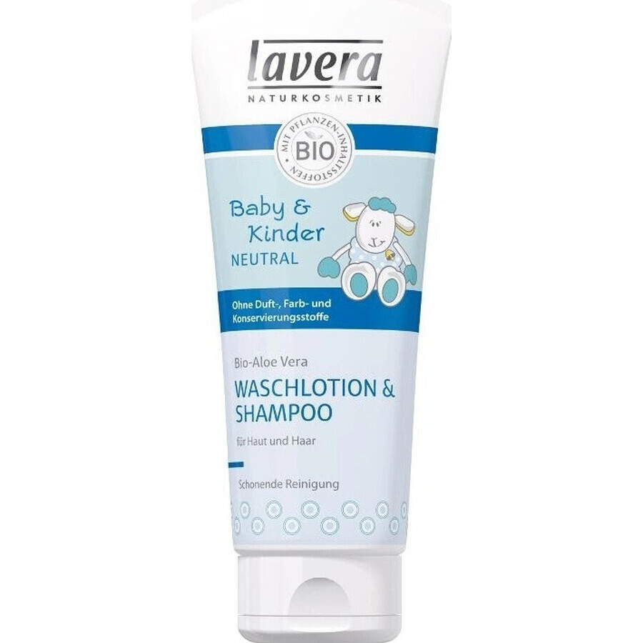 Lavera Champú Cabello y Cuerpo para Niños 200ml 1×1 ud.