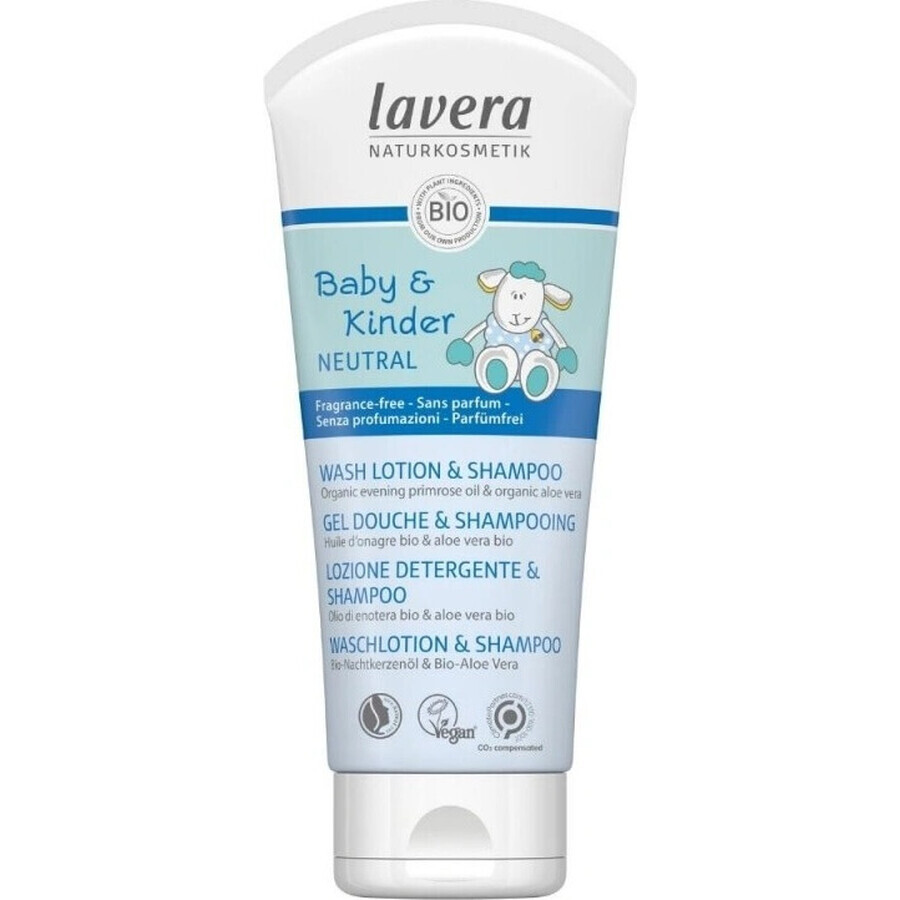 Lavera Champú Cabello y Cuerpo para Niños 200ml 1×1 ud.