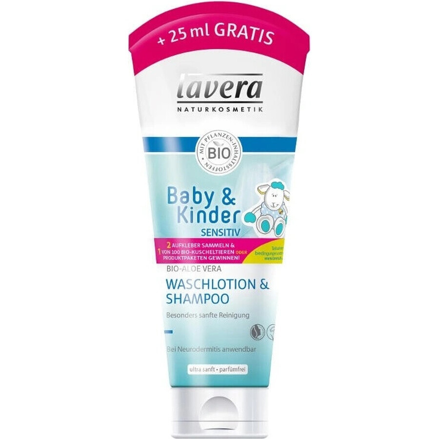 Lavera Champú Cabello y Cuerpo para Niños 200ml 1×1 ud.