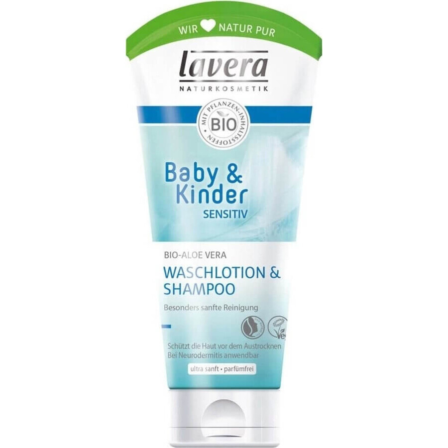 Lavera Champú Cabello y Cuerpo para Niños 200ml 1×1 ud.