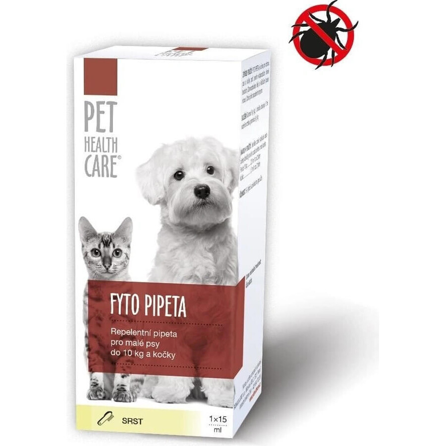 PET HEALTH CARE FYTO PIPETA 1×15 ml, abweisend