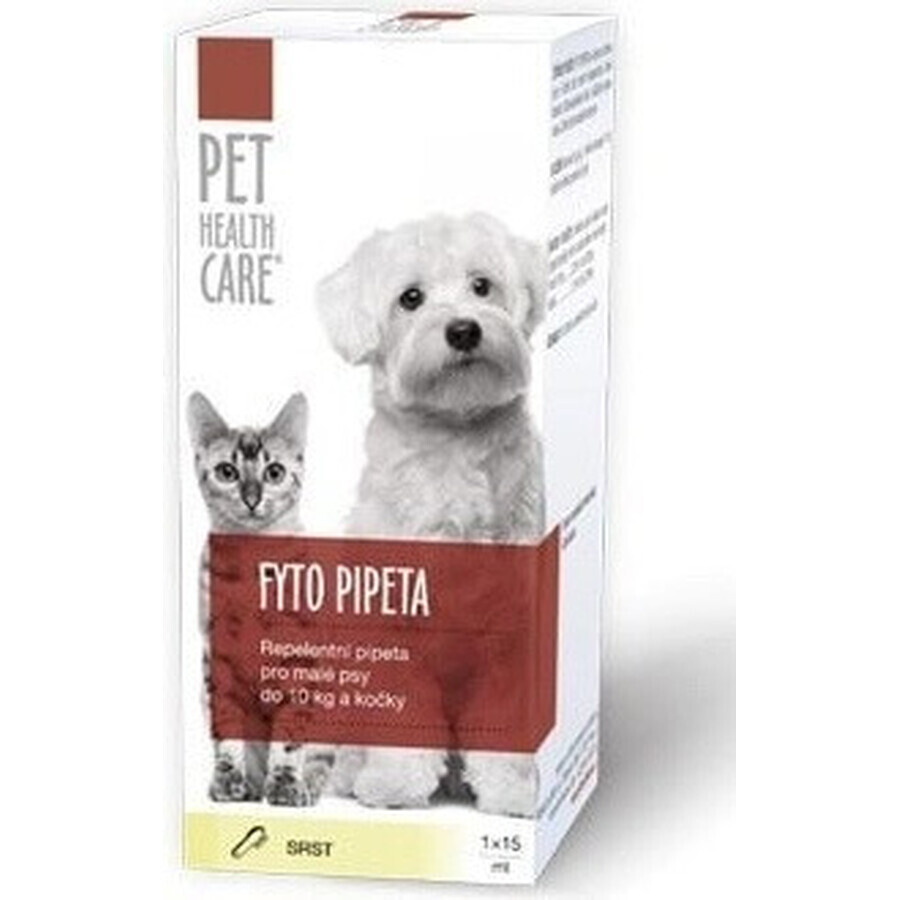 PET HEALTH CARE FYTO PIPETA 1×15 ml, abweisend