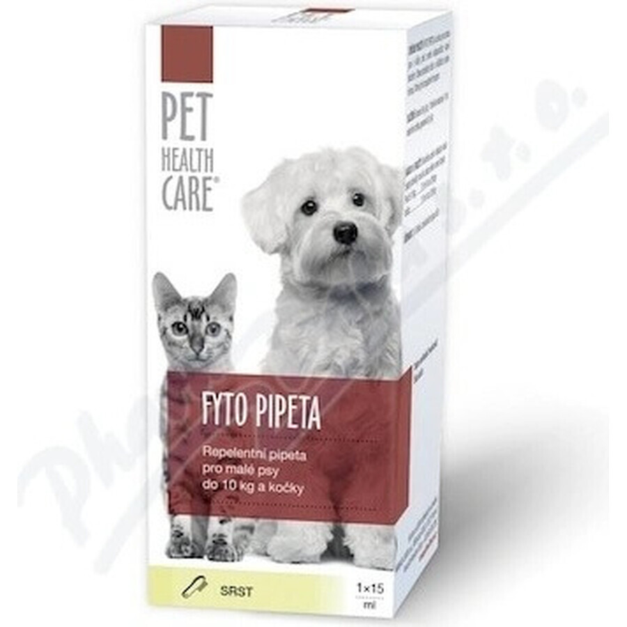 PET HEALTH CARE FYTO PIPETA 1×15 ml, abweisend