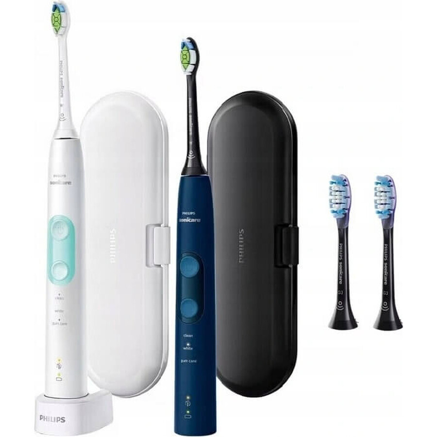 Philips Sonicare 5100 HX6851/34 1+1 1×1 set, periuță de dinți sonică 2 buc