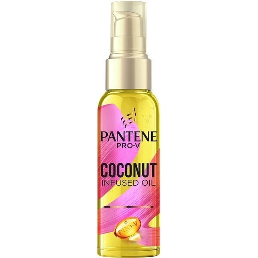 Pantene Aceite Coco 1×100 ml, aceite para el cabello