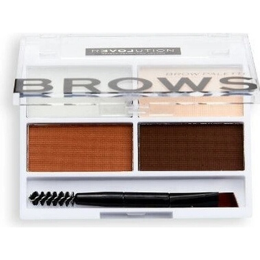 Revolution Relove, Colour Cult Medium, kit de cuidado de cejas 1×3,20 g, kit de cuidado de cejas