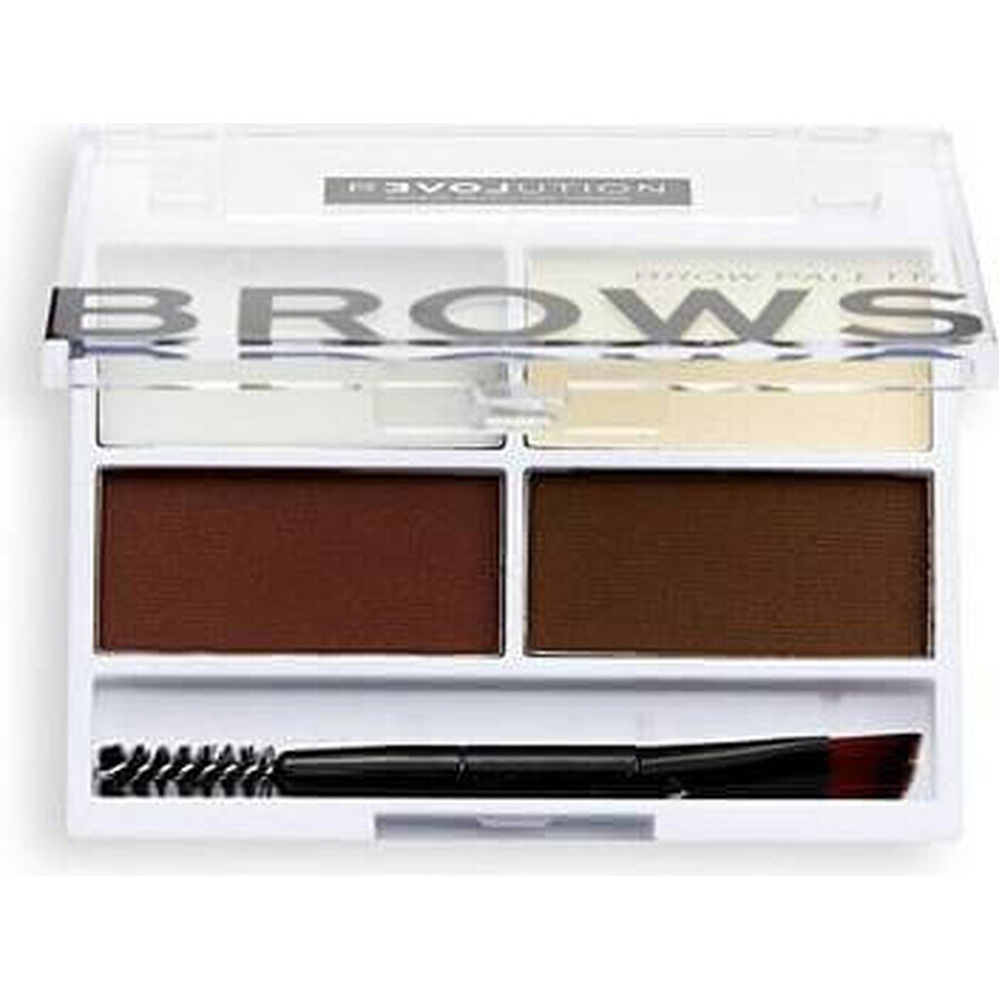 Revolution Relove, Colour Cult Medium, kit de cuidado de cejas 1×3,20 g, kit de cuidado de cejas