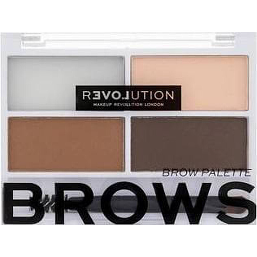 Revolution Relove, Colour Cult Medium, kit de cuidado de cejas 1×3,20 g, kit de cuidado de cejas