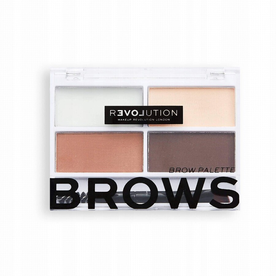 Revolution Relove, Colour Cult Medium, kit de cuidado de cejas 1×3,20 g, kit de cuidado de cejas