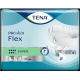 TENA Flex Super S 1×30 unidades, braguitas para incontinencia con cintura de liberación rápida