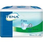 TENA Flex Super S 1×30 stuks, incontinentieslip met snel los te maken tailleband