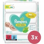 Pampers Salviette 184pz (4x46) Harmonie New baby 4×46 pz, salviette umidificate