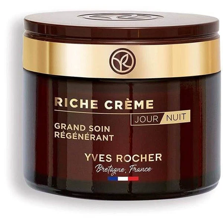 Yves Rocher Îngrijire extrem de regenerantă RICHE CRÈME 1×75ml, cremă pentru ten gras până la ten acneic