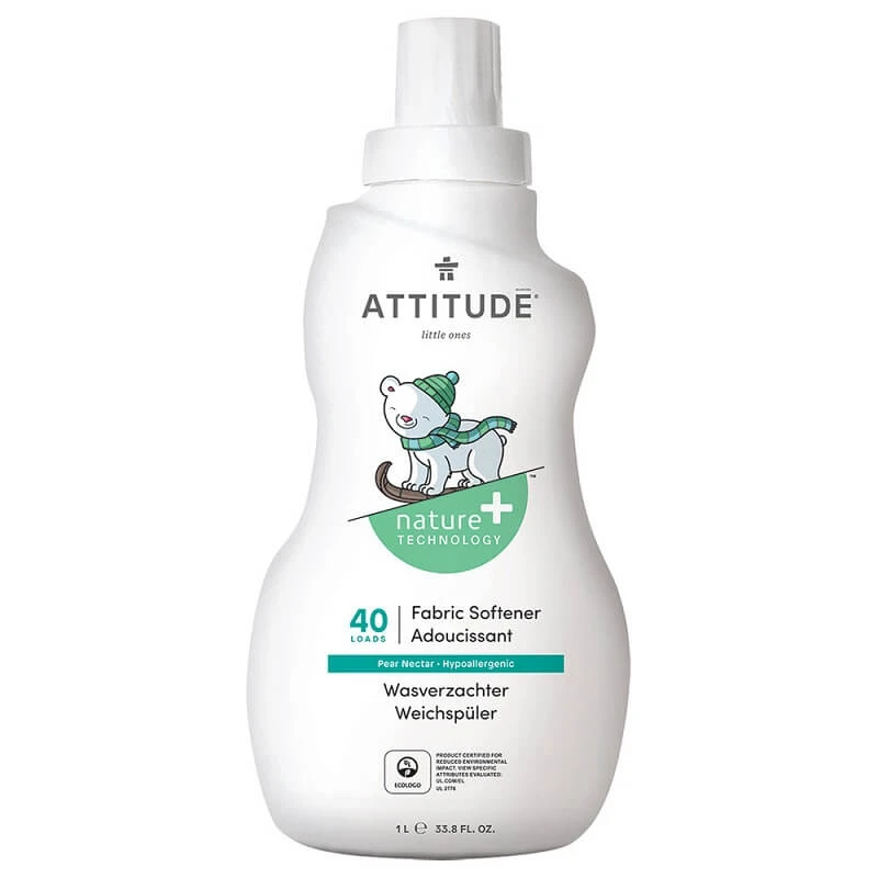 Acondicionador de ropa para bebés con néctar de pera, 1L, Attitude