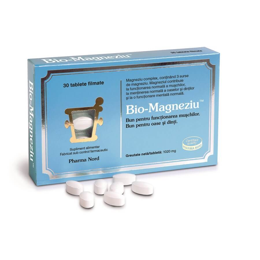 Bio-Magnesio, 30 comprimidos, Pharma Nord