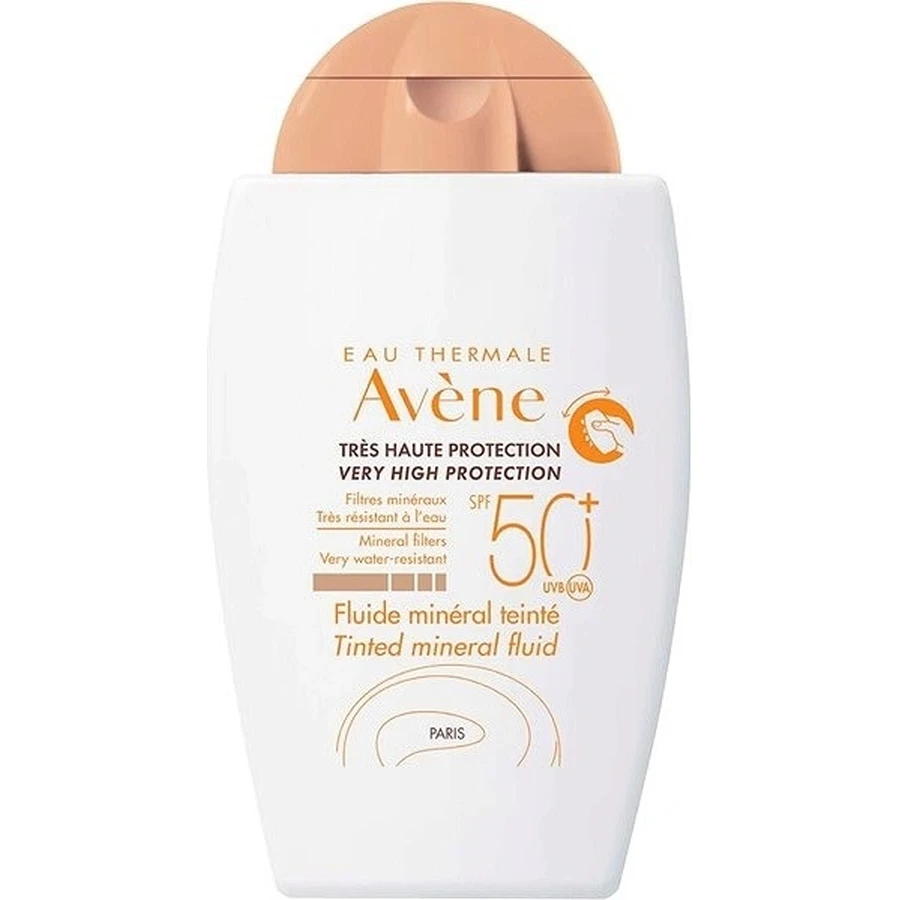 AVENE TINTED MINERAL FLUID SPF50+ getöntes Mineralienfluid (sehr hoher Schutz) 1x40 ml