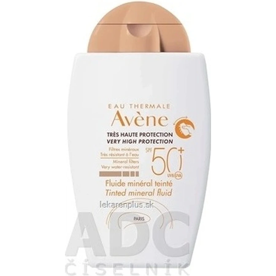 AVENE TINTED MINERAL FLUID SPF50+ getöntes Mineralienfluid (sehr hoher Schutz) 1x40 ml