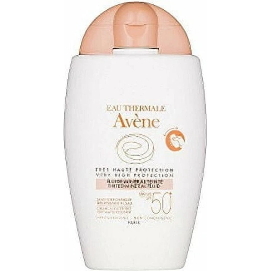 AVENE TINTED MINERAL FLUID SPF50+ getöntes Mineralienfluid (sehr hoher Schutz) 1x40 ml