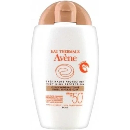 AVENE TINTED MINERAL FLUID SPF50+ getöntes Mineralienfluid (sehr hoher Schutz) 1x40 ml