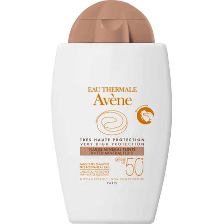 AVENE TINTED MINERAL FLUID SPF50+ getöntes Mineralienfluid (sehr hoher Schutz) 1x40 ml