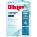 Blistex INFUSIONES LABIALES HIDRATACIÓN SPF 15 1×3,7 g, bálsamo labial