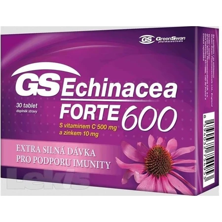 GS Echinacea FORTE 600mg 1×30 tbl, suplement diety: ceny i cechy