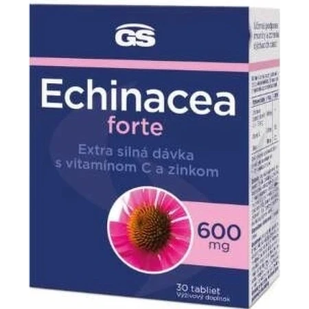 GS Echinacea FORTE 600mg 1×30 tbl, suplement diety: ceny i cechy