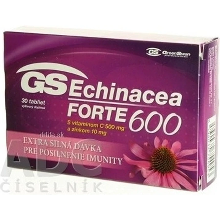 GS Echinacea FORTE 600mg 1×30 tbl, suplement diety: ceny i cechy