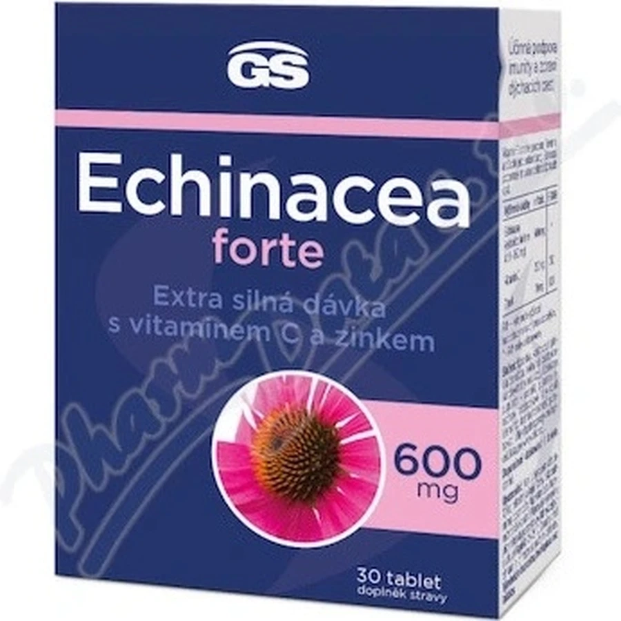 GS Echinacea FORTE 600mg 1×30 tbl, suplement diety: ceny i cechy