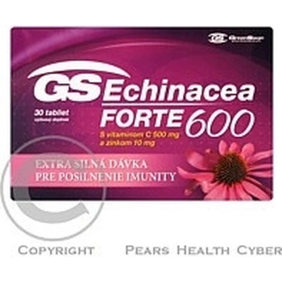 GS Echinacea FORTE 600mg 1×30 tbl, suplement diety: ceny i cechy