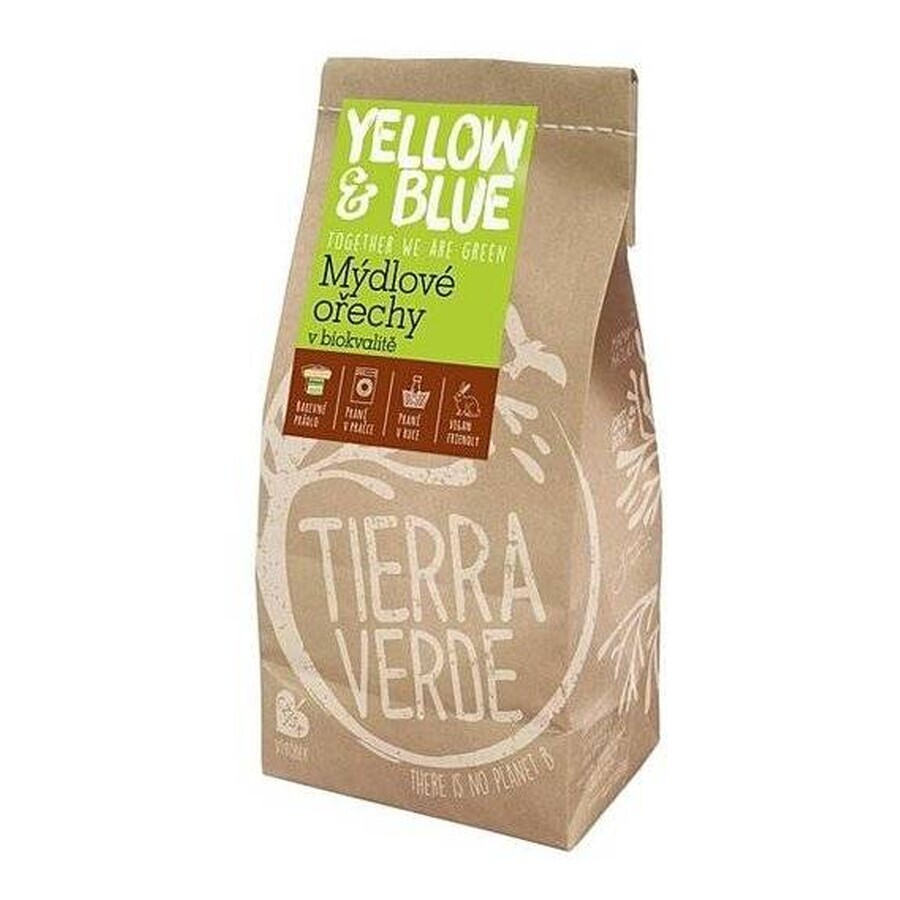 TIERRA VERDE Jabón nueces 1×500 g, detergente ecológico