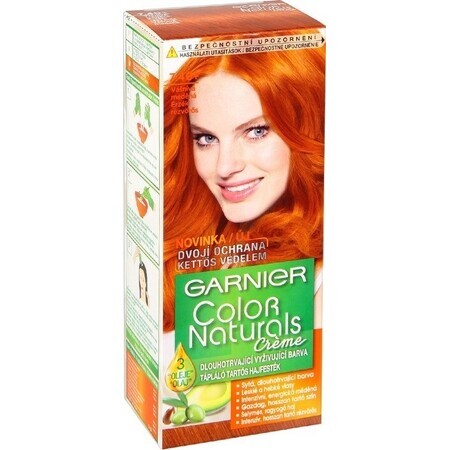 Garnier Color Naturals culoare permanentă a părului 7.40 Cupru pasionat 1×1 bucată, culoarea părului