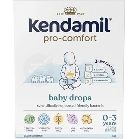 Kendamil pro-comfort drops for children 1×7.5 ml, food supplement