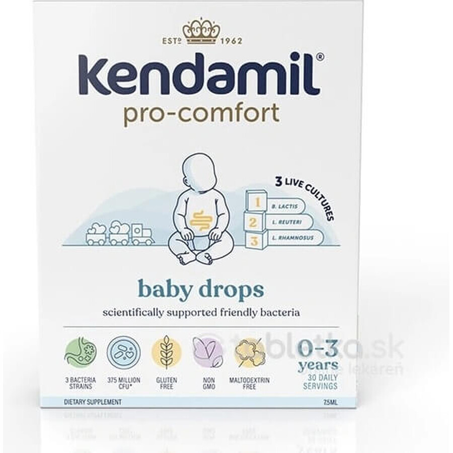 Kendamil pro-comfort drops for children 1×7.5 ml, food supplement