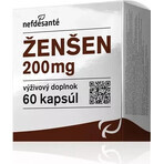 nefdesanté ŽENŠEN 200 mg 6×10 cps, complemento alimenticio