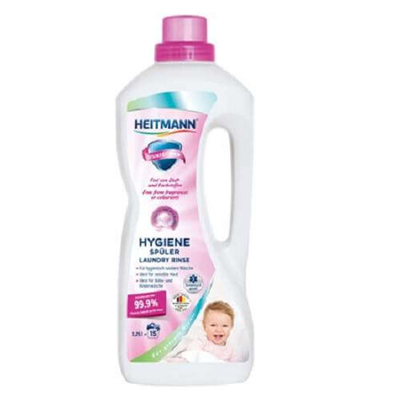 Acondicionador desinfectante para ropa Sensitiv, 1250 ml, Heitmann