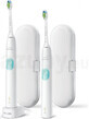 Philips Sonicare 4300 HX6807/35 Juego 1+1 1&#215;1, cepillo dental s&#243;nico 2 piezas