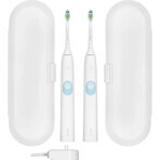 Philips Sonicare 4300 HX6807/35 Juego 1+1 1×1, cepillo dental sónico 2 piezas