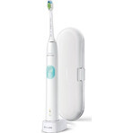 Philips Sonicare 4300 HX6807/35 Juego 1+1 1×1, cepillo dental sónico 2 piezas