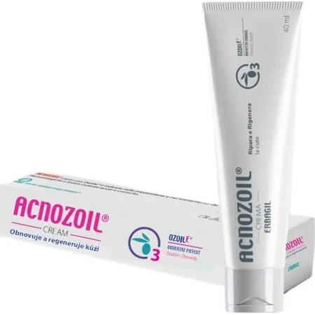 Ozonides ACNOZOIL cremă pentru acnee 1×40 ml, cremă pentru acnee