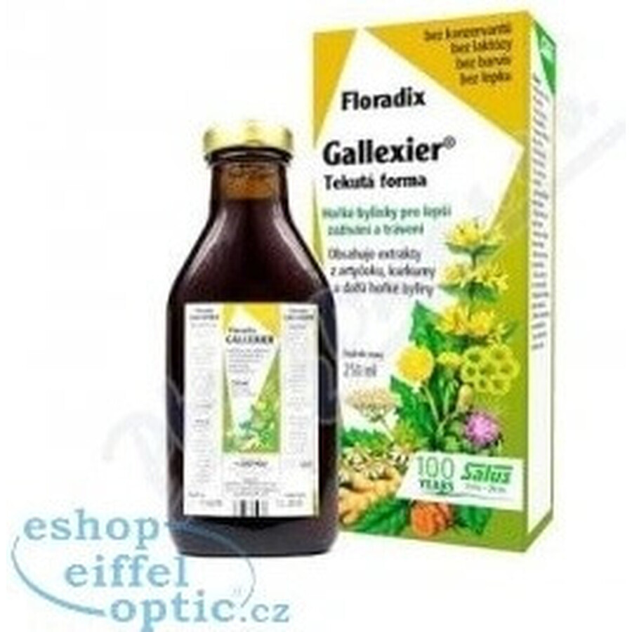 SALUS Floradix Gallexier 1×250 ml, forme liquide