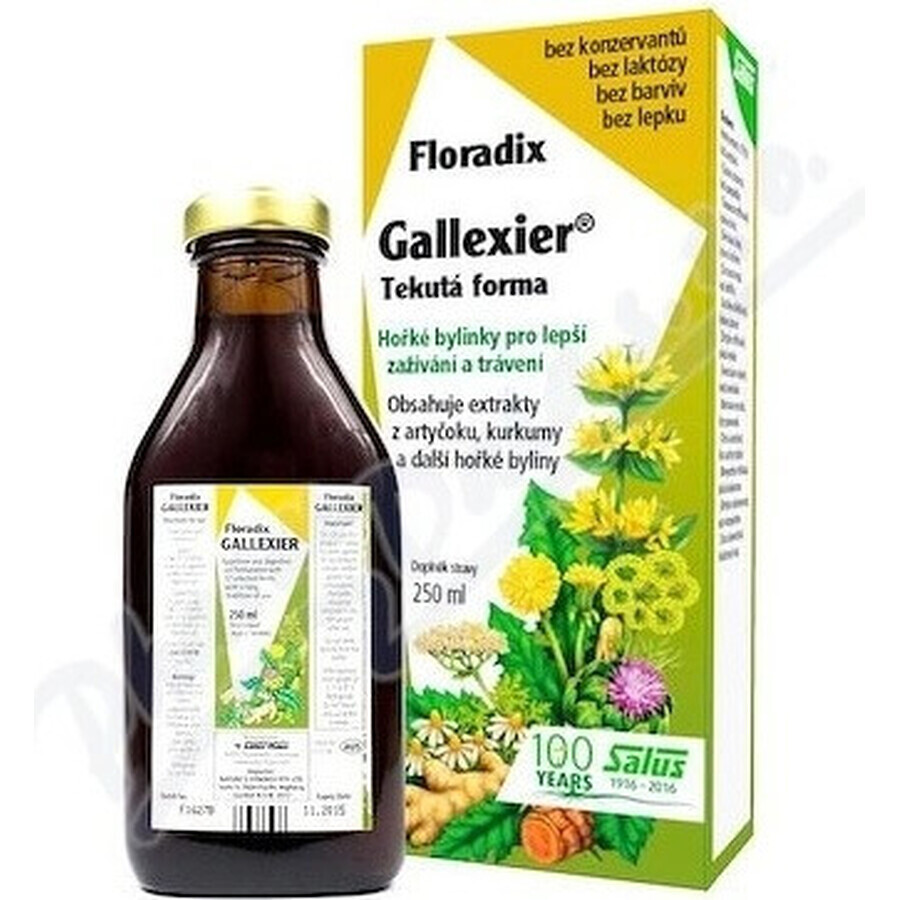 SALUS Floradix Gallexier 1×250 ml, forme liquide