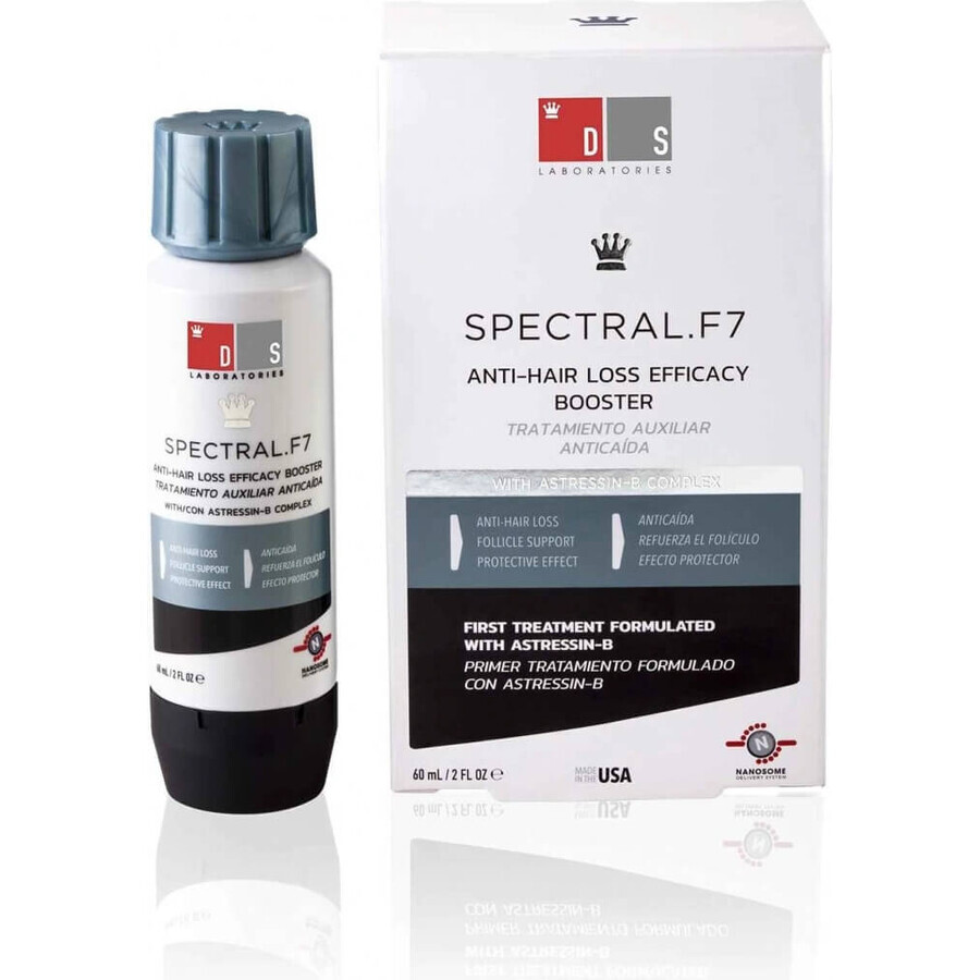 DS Laboratories ser împotriva căderii părului prin stres SPECTRAL F7 60 ml 1×60 ml, ser împotriva căderii părului