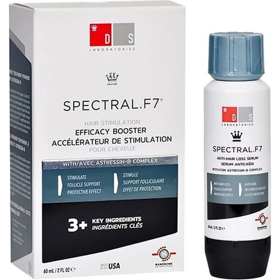 DS Laboratories ser împotriva căderii părului prin stres SPECTRAL F7 60 ml 1×60 ml, ser împotriva căderii părului